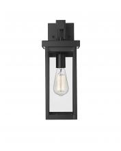  42601-PBK - Barkeley 1-Light Outdoor Wall Sconce Powder Coated Black