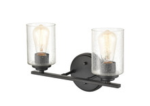  3682-MB - 2-Light Vanity Matte Black