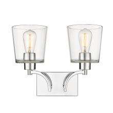  496002-CH - Evalon 2-Light Vanity Chrome