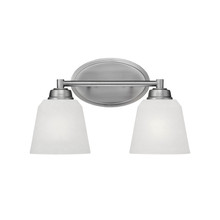  3222-BPW - Franklin 2-Light Vanity Brushed Pewter