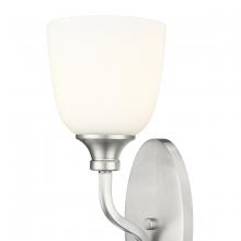  491001-BN - Alberta 1-Light Wall Sconce Brushed Nickel