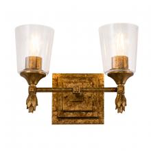  BB1022G-2-F1G - Vetiver 2 Light Vanity Light In Gold