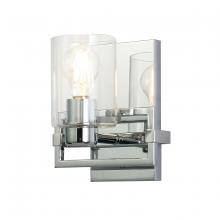  BB90117PC-1 - Estes 1 Light Wall Sconce In Polished Chrome