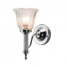  BB-CARROLL1-PC - Carroll1 l 1 Light Bath Light in Polished Chrome