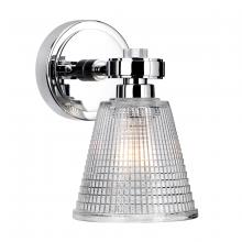  BB-GUNNIS1-PC - Gunnislake1 1 Light Bath Light in Polished Chrome