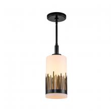  PD20319BLK-1 - Sawgrass Mini Pendant in Black