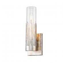  SC10504S-1 - Sawgrass 1 Light Sconce in Silver Leaf