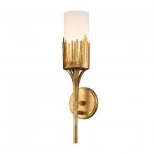  SC10508G-1 - Sawgrass 1 Light Sconce in Gold Leaf