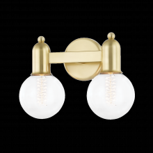 Mitzi by Hudson Valley Lighting H419302-AGB - Bryce Bath and Vanity