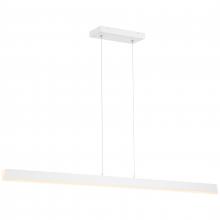  63155LEDD-MWH/ACR - Dual Voltage LED Pendant