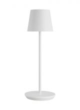  SLTB25827W - Nevis Accent Rechargeable Table Lamp