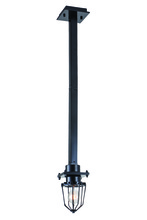  1451D5BK - Kingston Collection Chandelier L:5 W:5 H:39.5 Lt:1 Black Finish