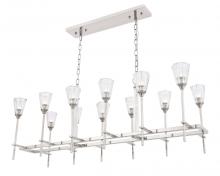  1552D50PN - Soiree 12 Light Polished Nickel Pendant