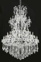  2800G54C/RC - Maria Theresa 61 Light Chrome Chandelier Clear Royal Cut Crystal