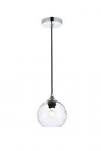  LD2280C - Cashel 6 Inch Chrome Pendant