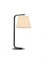  LD2367BK - Tomlinson 1 Light Black Table Lamp