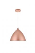  LD2410HG - Kenneth 1 Light Honey Gold Pendant