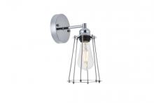  LD4047W5C - Auspice 1 Light Chrome Wall Sconce