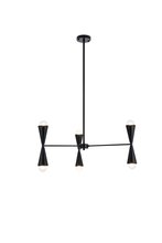  LD650D34BK - Cade 34 Inch Pendant in Black