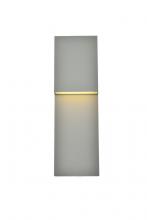  LDOD4001S - Raine Integrated LED Wall Sconce in Silver
