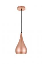  LDPD2001HG - Nora 1 Light Honey Gold Pendant