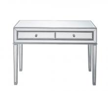  MF72006 - Desk 42in. Wx18in. Dx30in. H in Antique Silver Paint