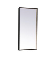  MRE6048BK - Pier 48 Inch LED Mirror with Adjustable Color Temperature 3000k/4200k/6400k in Black