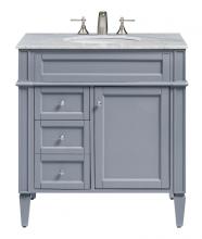  VF-1025 - 32 In. Single Bathroom Vanity Set in Grey