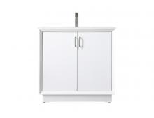  VF19636WH - 36 Inch Single Bathroom Vanity in White