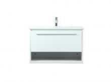  VF43530MWH - 30 Inch Single Bathroom Vanity in White