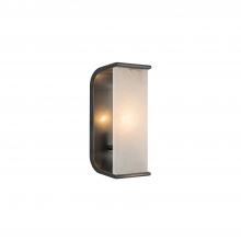  WV327010UBAR - Abbott 10-in Urban Bronze/Alabaster 1 Light Wall/Vanity