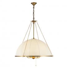  CH661433BG - Crosby 33-in Brushed Gold Socket Chandelier