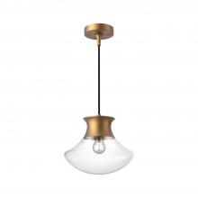  PD464012AG - Marcel 11-in Aged Gold 1 Light Pendant