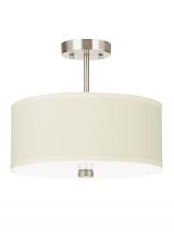  77262EN3-962 - Dayna Shade Pendants Two Light Flush / Semi-Flush Convertible