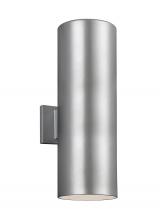  8313902-753 - Outdoor Cylinders Large Two Light Outdoor Wall Lantern