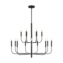  EC10015AI - Brianna Large Two-Tier Chandelier
