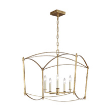 Visual Comfort & Co. Studio Collection F3325/5ADB - Thayer Wide Lantern