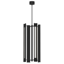  KP1114MBK - Carson Four Light Tall Pendant