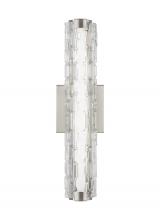  WB1876SN-L1 - Cutler 18" Staggered Glass LED Sconce