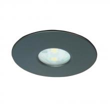  K4001-BK - Kit of 3 Recessed Round Under Cabinet SuperPuck Lights