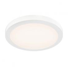  FMM12-CC-WH - Metal Flush Mount, 5CCT