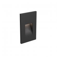  LEDSTEP002D-BK - Recessed Vertical LED Step Light