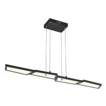  PDL44-3K-BK - 44 Inch Geometric Linear LED Pendant Light