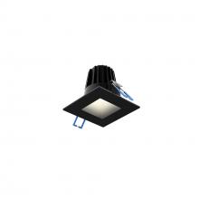  RGR2SQ-CC-BK - 2 Inch Square Indoor/Outdoor Regressed Gimbal Down Light