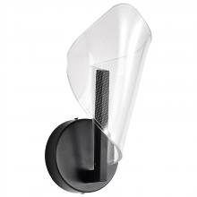  62/2282 - Sedona; 13 Inch LED Sconce; Matte Black; Silk Screened Acrylic Lens