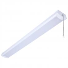  65/1213 - LED 4 Foot Ceiling Wrap with Pull Chain; 39 Watts; 27K/30K/35K/40K/50K CCT Selectable; White Finish;