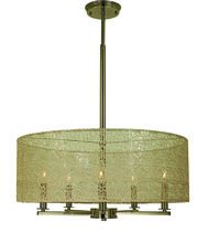  1219 PN - 5-Light Polished Nickel Chloe Dining Chandelier