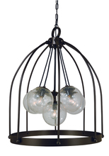  4836 PB - 6-Light Polished Brass Jupiter Chandelier