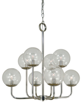  4838 PN - 10-Light Polished Nickel Jupiter Chandelier