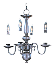  9143 PB - 4-Light Polished Brass Jamestown Mini Chandelier